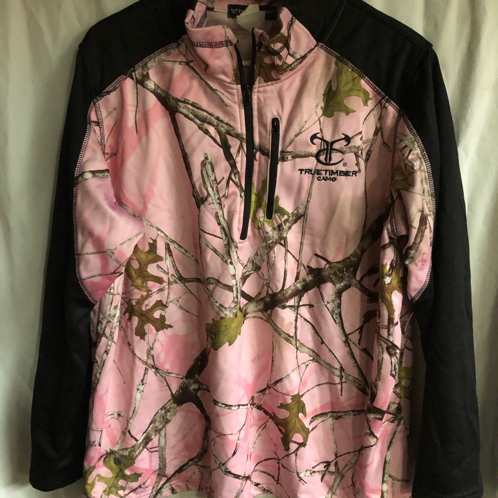 Pink and Black Utility Jacket